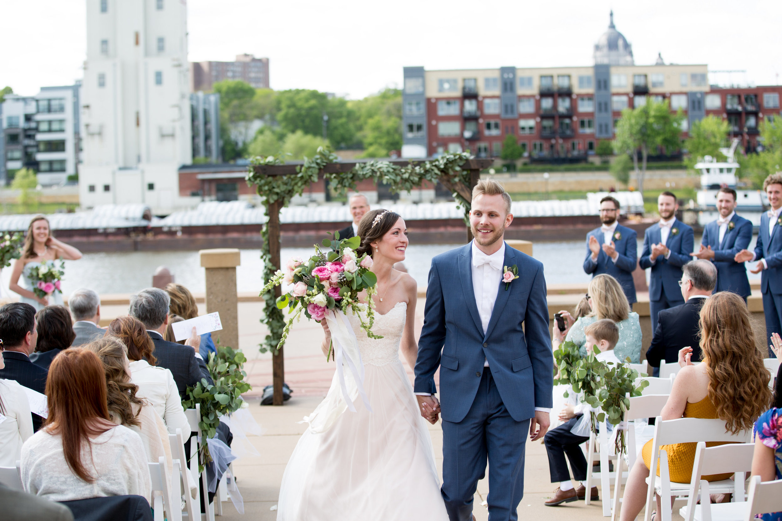 The Harriet Island Pavilion was the place to be on this beautiful afternoon.