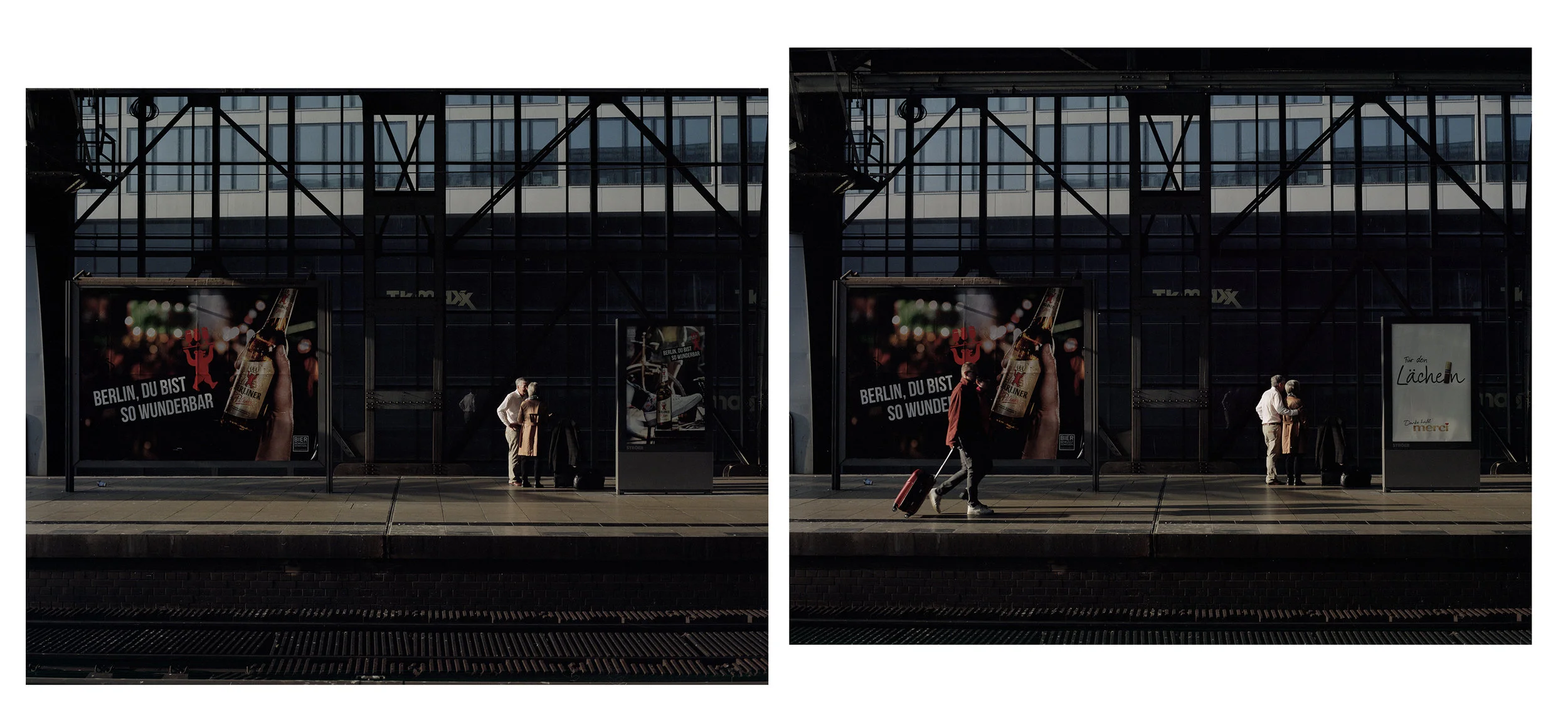 Alexanderplatz Bahnhof (Diptych)