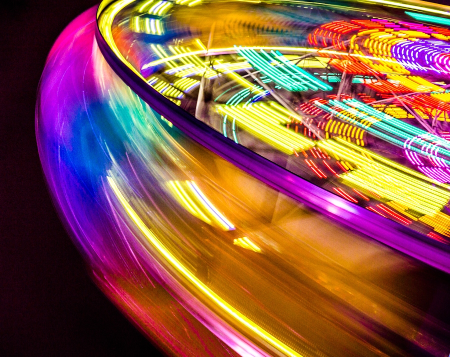 2014-08-21 Vancouver Playland Long Exposures Westcoast Wheel-40