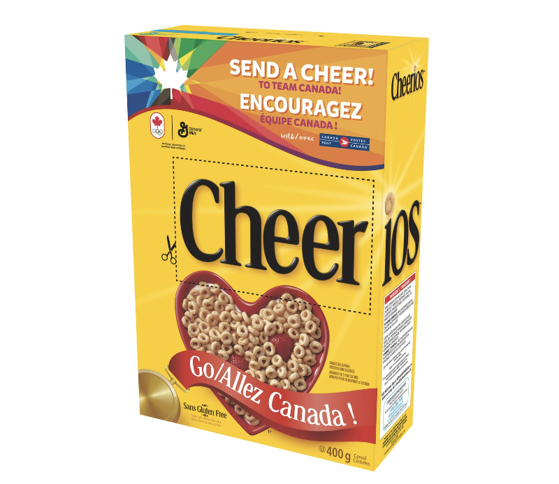 Cheerios Olympic Cheer