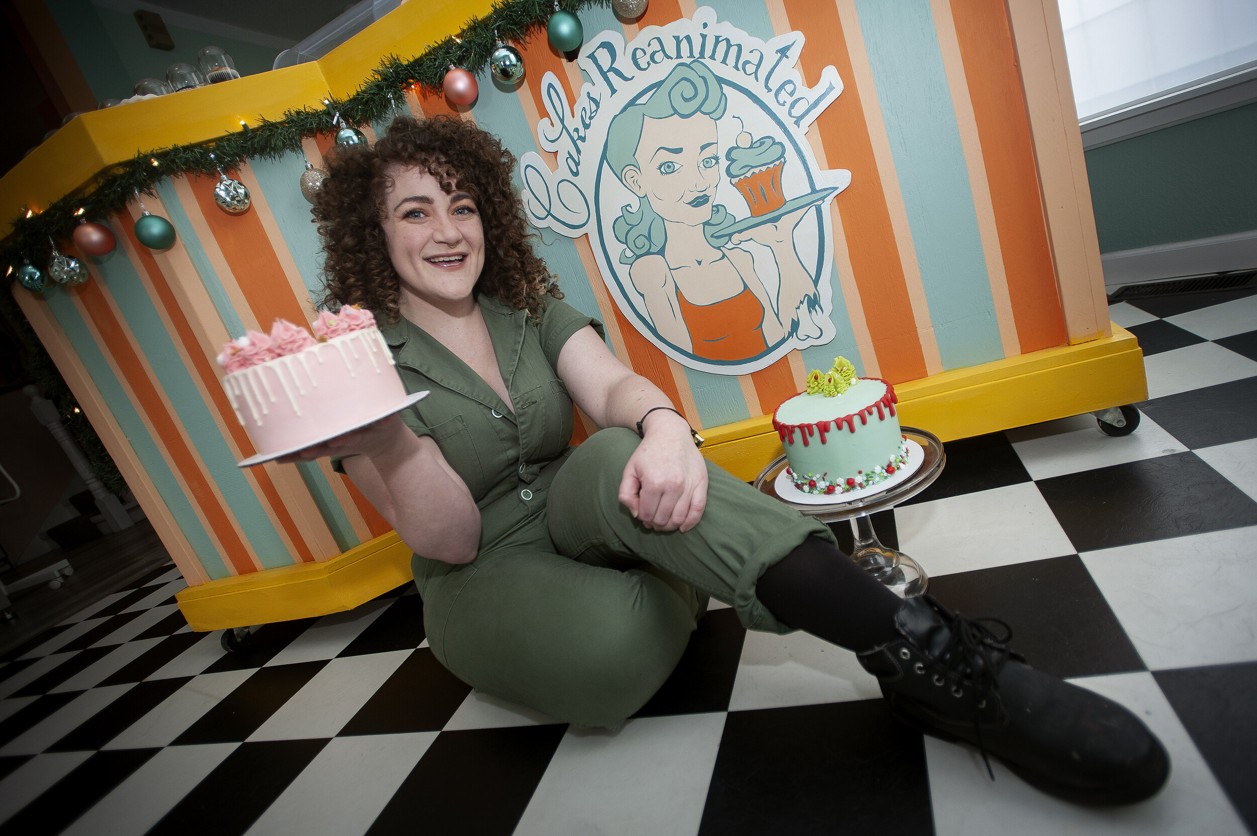  Cakes Reanimated owner Becky Brown, originally of Jackson and now Cape Girardeau, poses for a portrait Wednesday, Dec. 18, 2019, at Cakes Reanimated at 720 Themis St. in Cape Girardeau.  