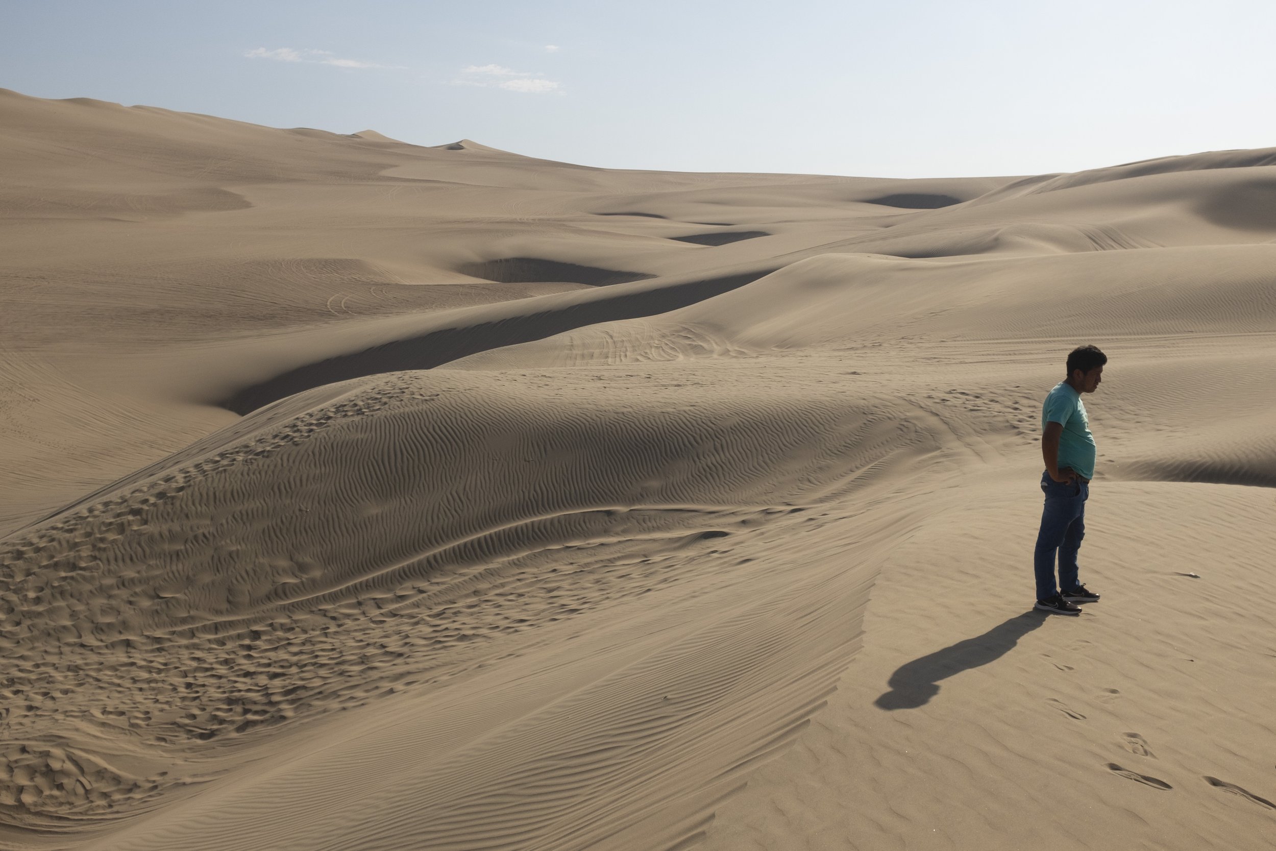  Desert near Huacachina, Peru.  