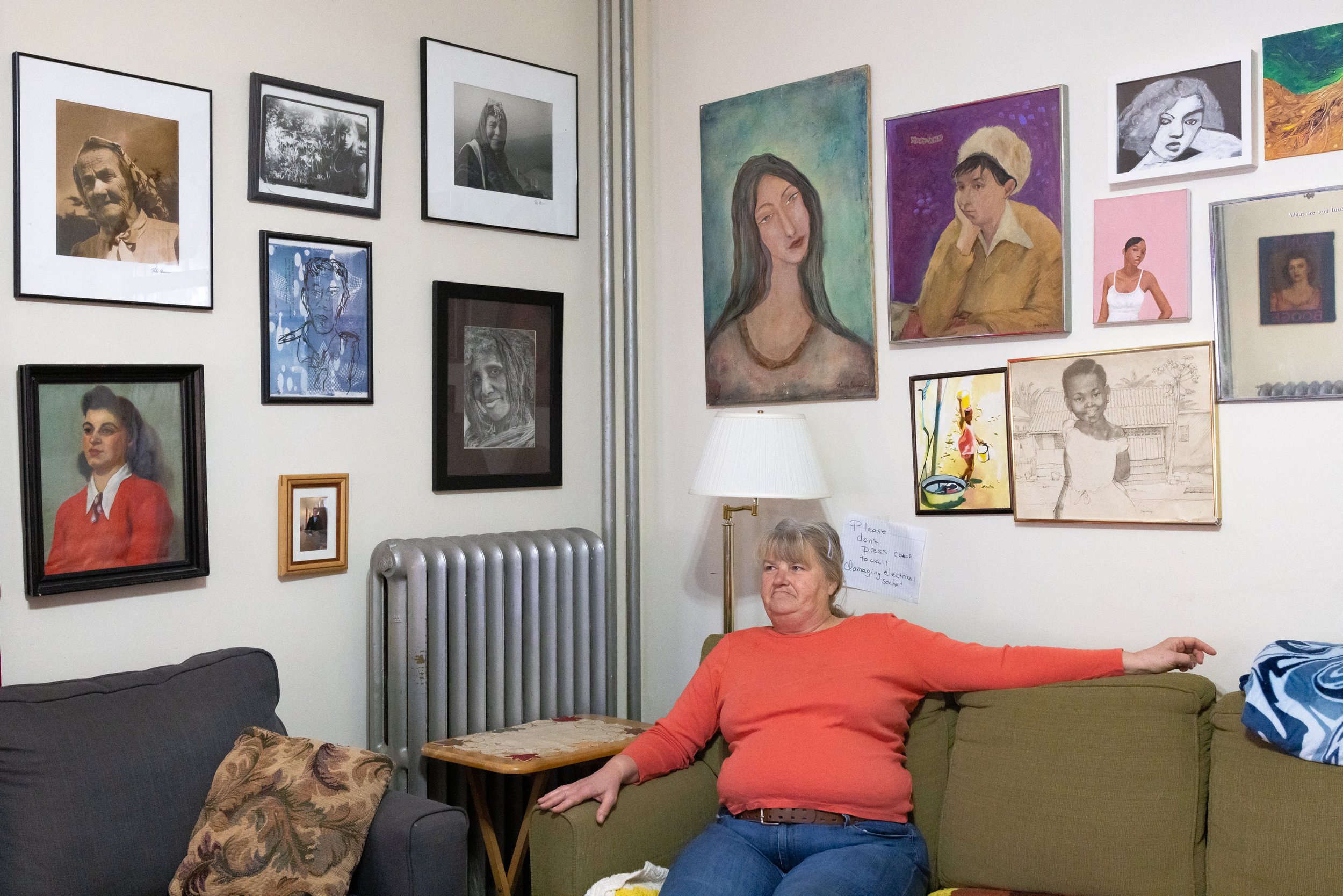  “I try to form a lot of unity in here,” Assisi House resident Linda Broch said. “We’re all coming from a very difficult time. … We’re all coming from different backgrounds.” Assisi House, which has locations for women and men, provides communal plac