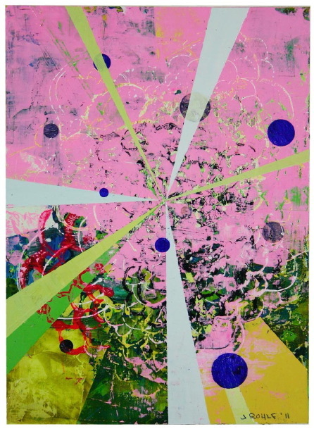  Jason Rohlf, “Soundings 12”, Mixed Media on Paper, 9 x 12"