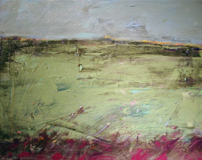 Terrence Coffman, THE BURREN #35, Oil Painting, 24 x 30"