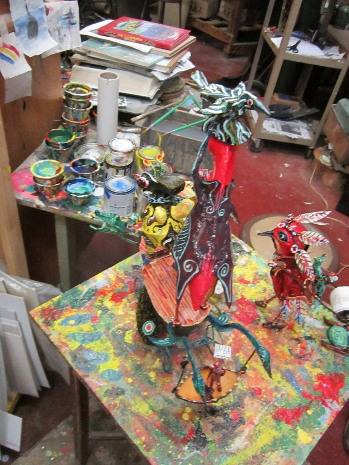 It is a messy job, but someone has to do it!