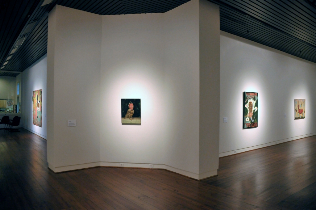 Hood on exhibit at the Sarah Moody Gallery of Art
