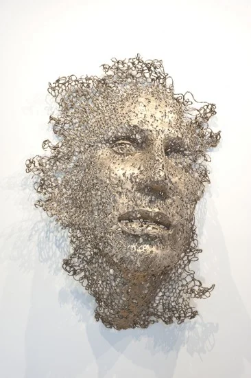 Susan Stamm Evans, THREADS 4, Unique Bronze, 53 x 37 x 13"