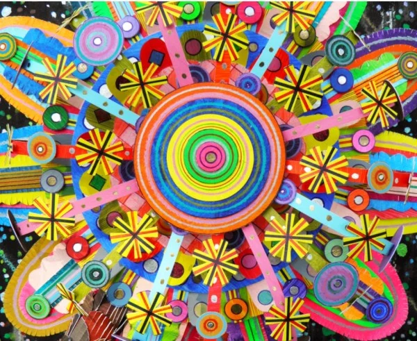 Michael Velliquette, LODESTAR, Paper, Acrylic, Ink, and Other Drawing Media