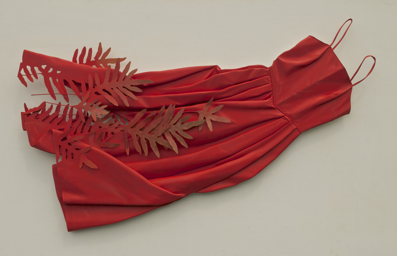 Ron Isaacs, I DREAMED I SAW YOU, Acrylic on Birch Plywood Construction, 37 x 59 x 4 1/2"