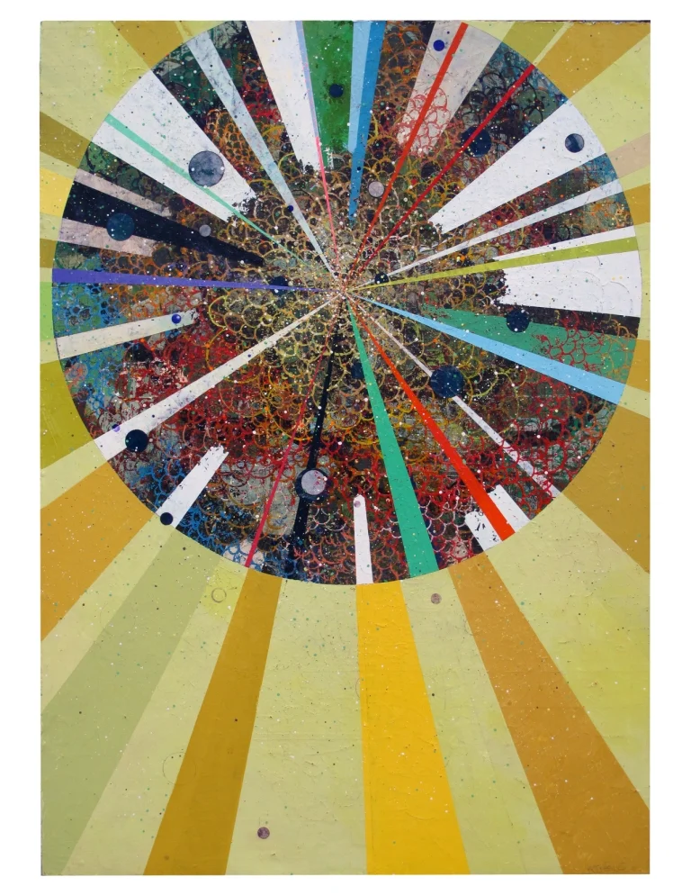 Jason Rohlf, FORTUNE TELLER, Acrylic on Canvas, 84 x 60"