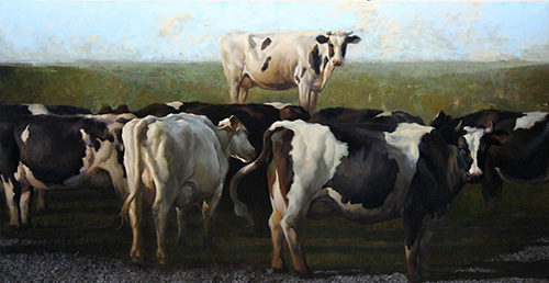 Craig Blietz, “Incline,” oil on linen, 35 x 67 in. (c) Craig Blietz 2016
