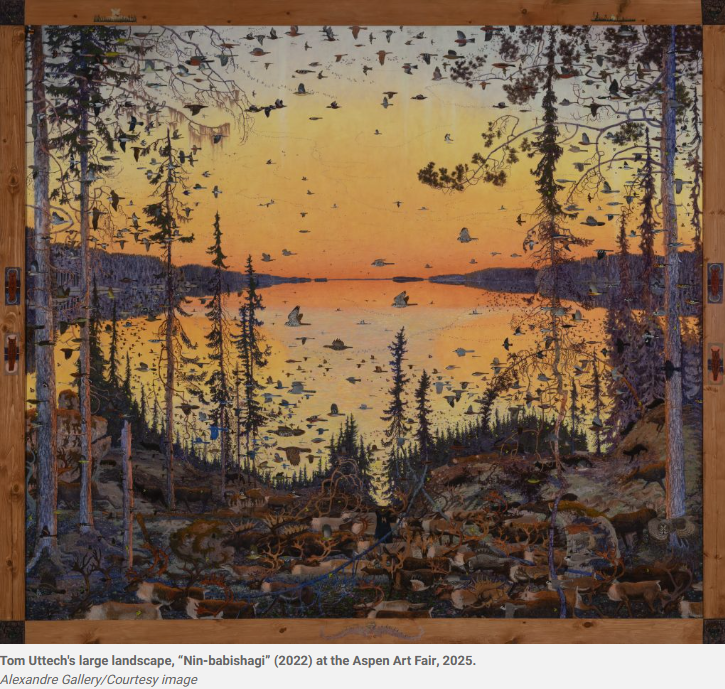 Influential painter Tom Uttech sells landscapes in Aspen | Article by Aspen Times