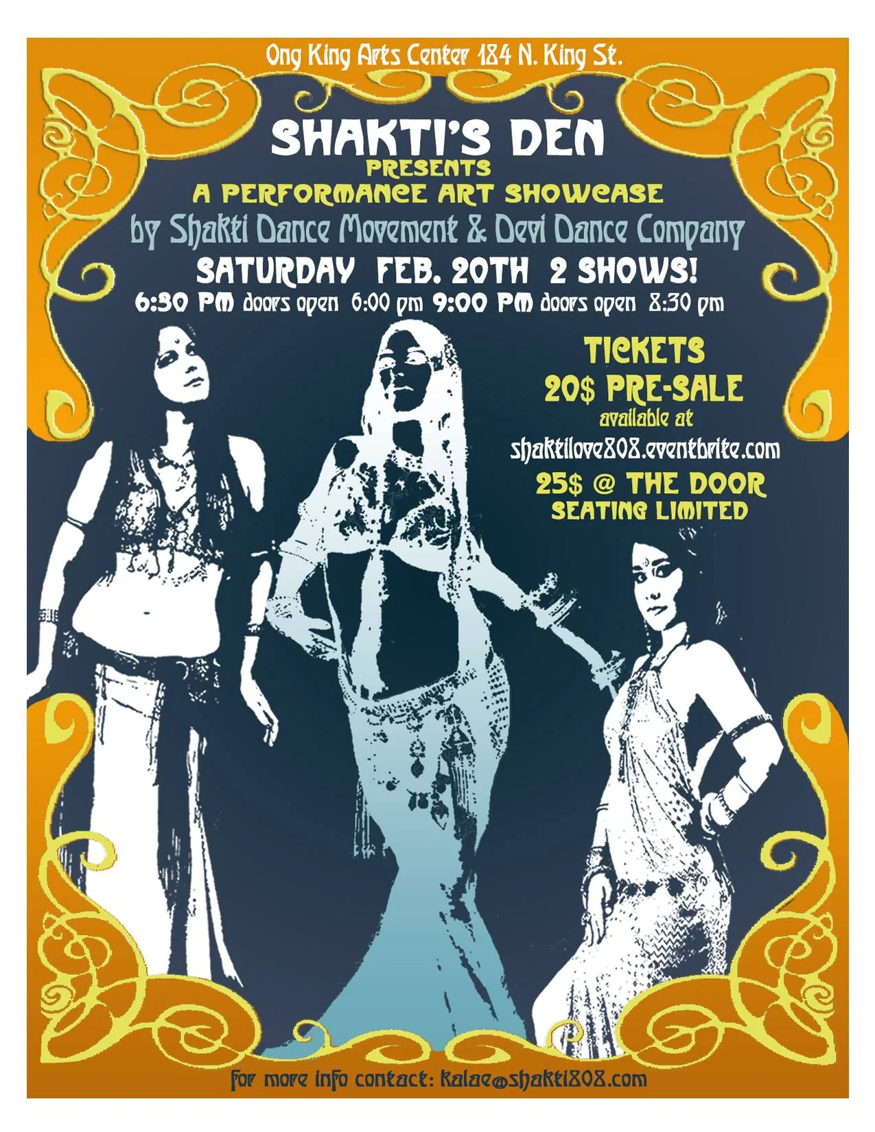 Shakti's Den: A Performance Art Showcase