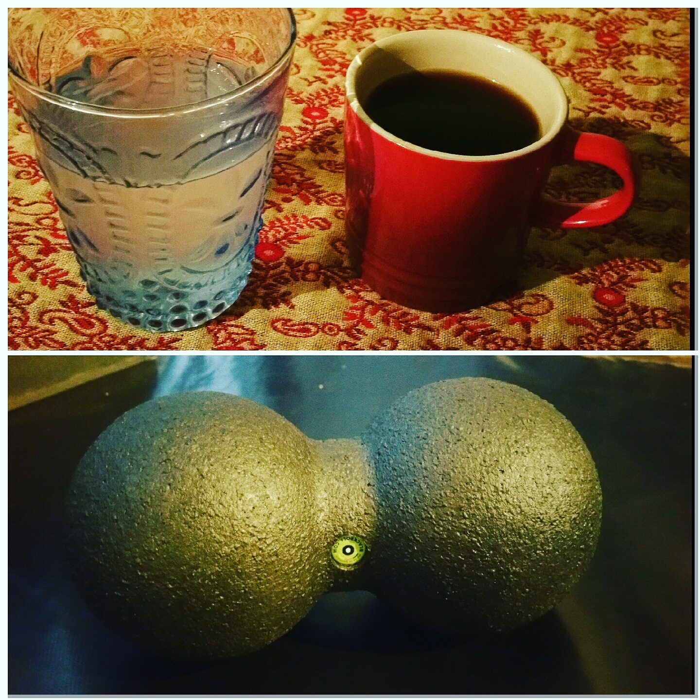 water, coffee and getting mobile