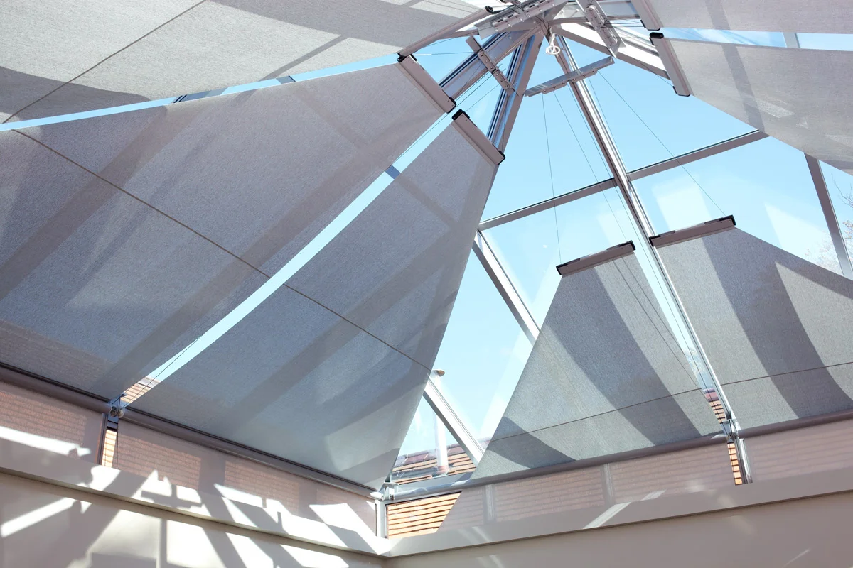 blinds for conservatory roof