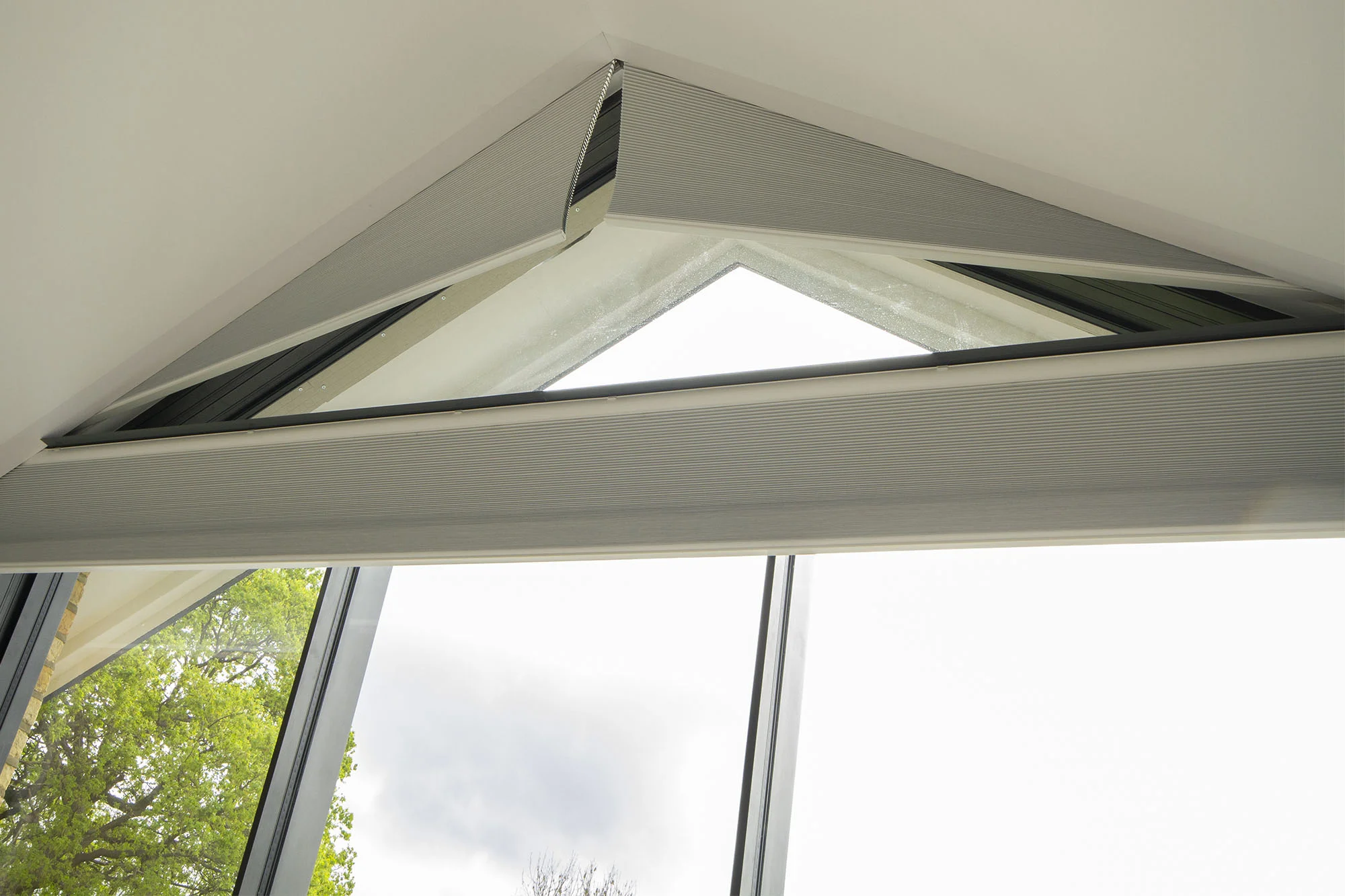 blinds for triangle windows