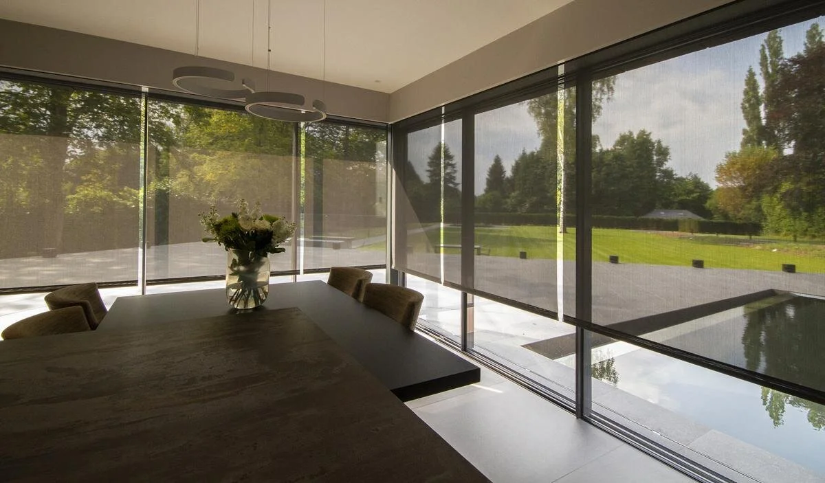 Lutron Blinds Fully Automated Recessed Blinds & Curtains Grants Blinds