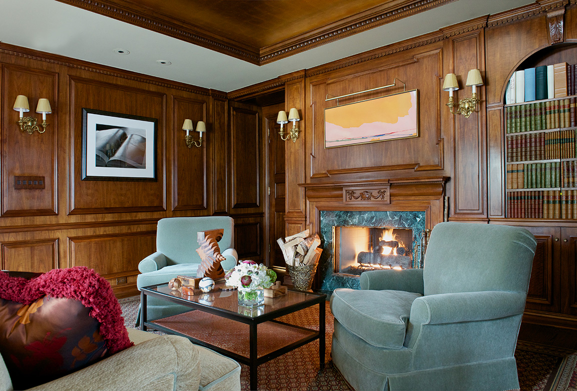 Jacqueline Cutler Interior Design - Residence Westchester Living Room