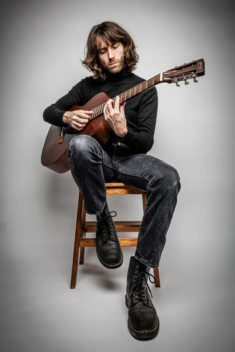 Miami professional musician headshot photographed on the Gold Coast.