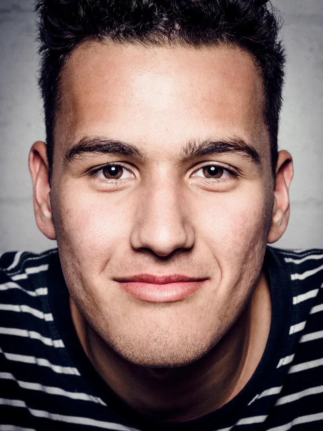 Close up portrait shot at STUDIO ANDRO on the Gold Coast.