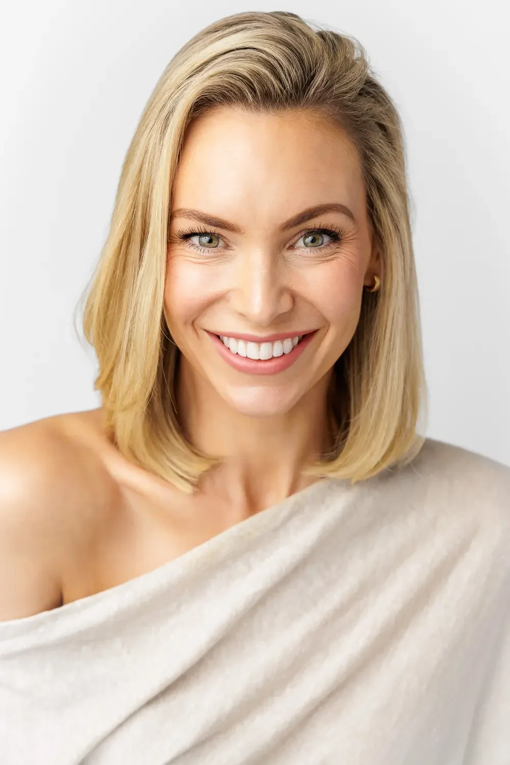 Gold Coast portrait photographer capturing a fashion model portfolio session in Robina.