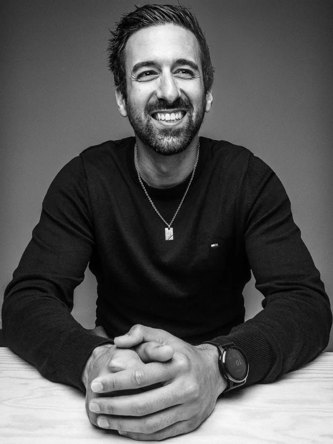 Personal branding portrait taken in Robina on the Gold Coast for a local entrepreneur’s website.