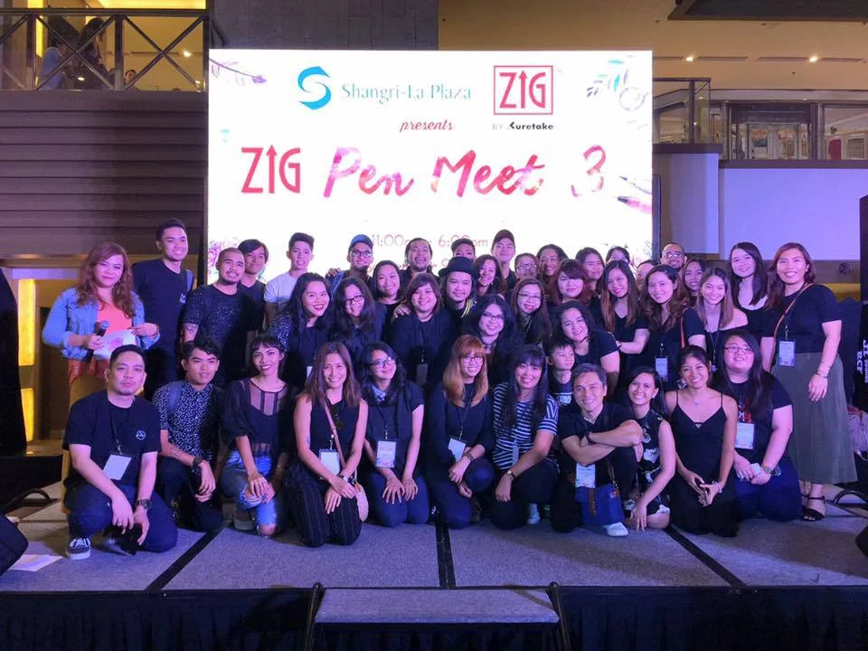 Guest Calligrapher for Zig Philippines Pen Meet 1- 4.