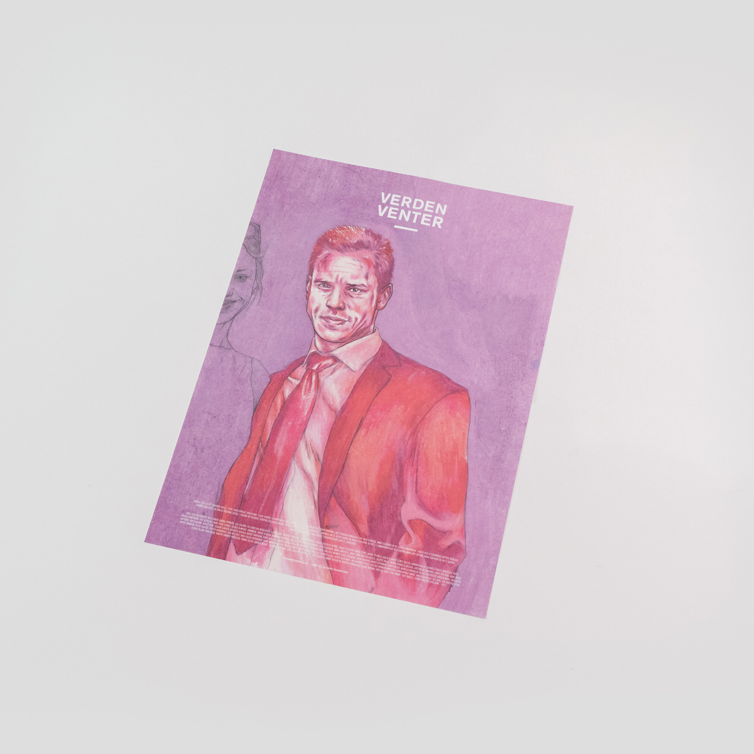 VERDEN VENTER PLAKAT - POUL