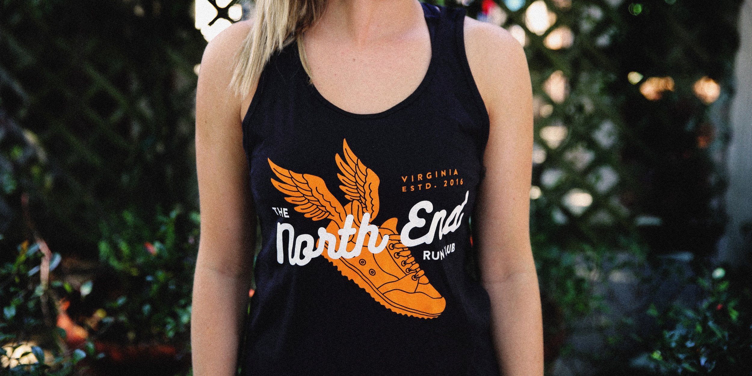   Client: North End Run Club Art: Barry Clark  