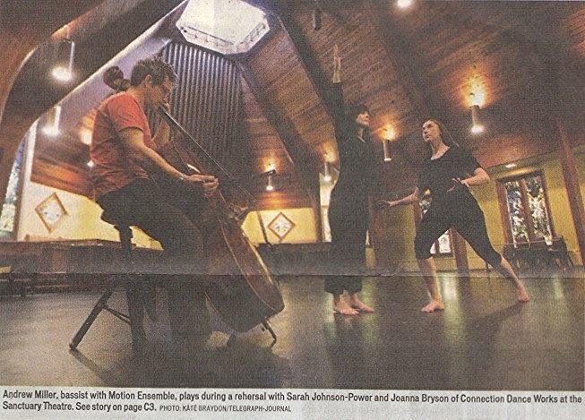 Andrew Reed Miller, Sarah Power and Joanna Bryson in 2012