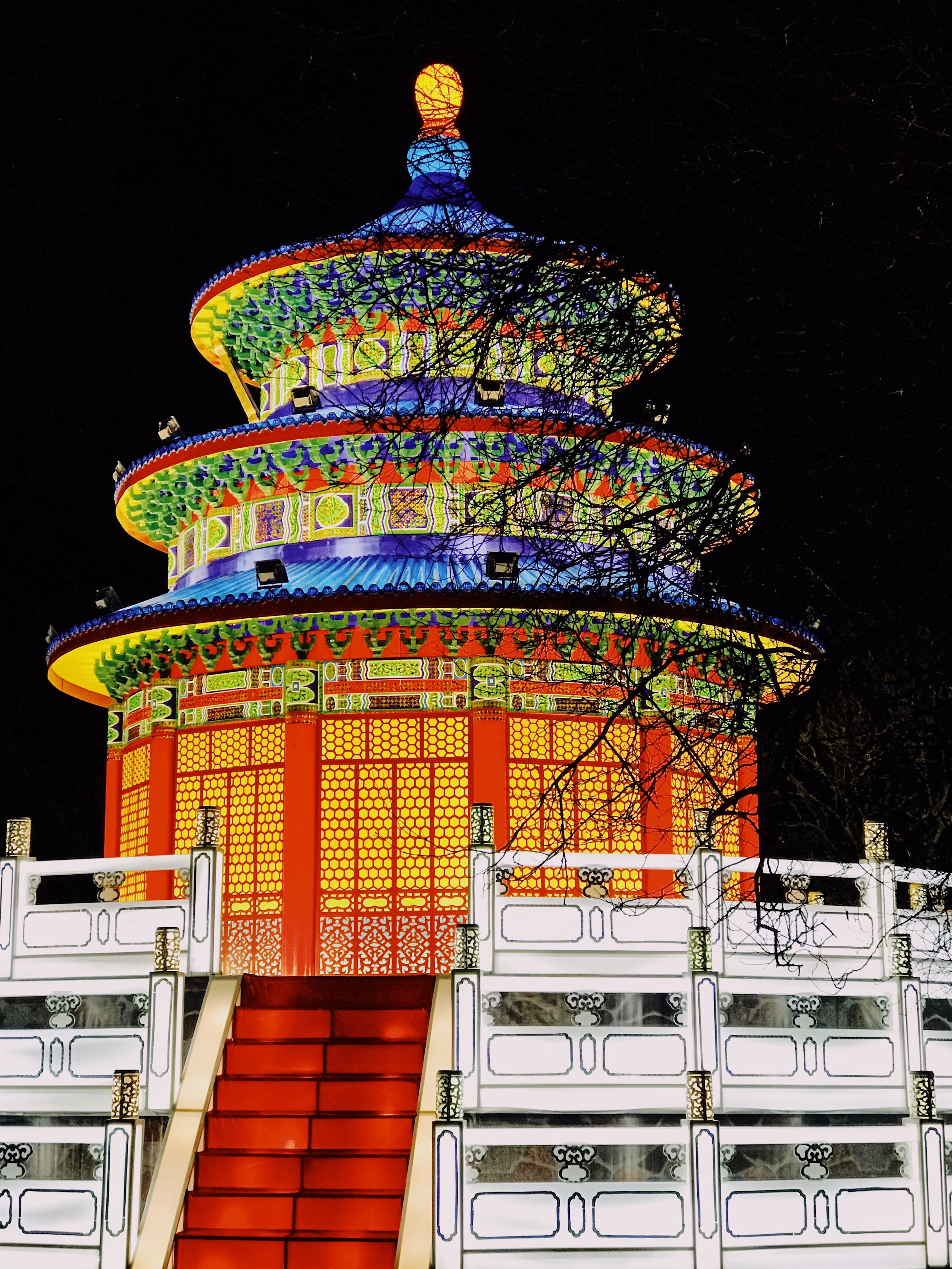 Chinese lantern display at Edinburgh Zoo