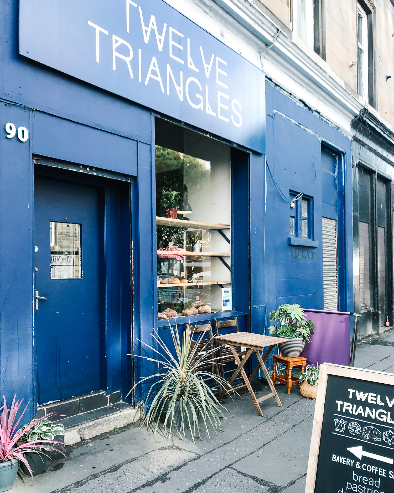 Twelve Triangles bakery Edinburgh