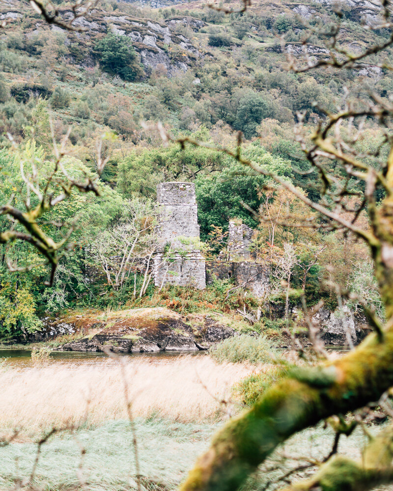 Loch Dochart castle