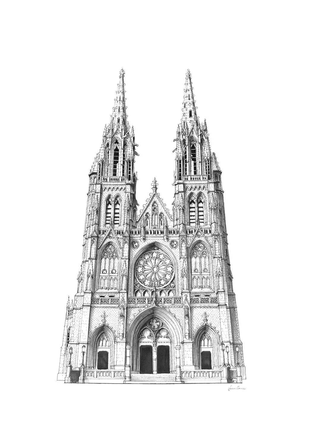 Chiesa di San Pietro e Paolo - Ostend -Belgio - ORIGINAL