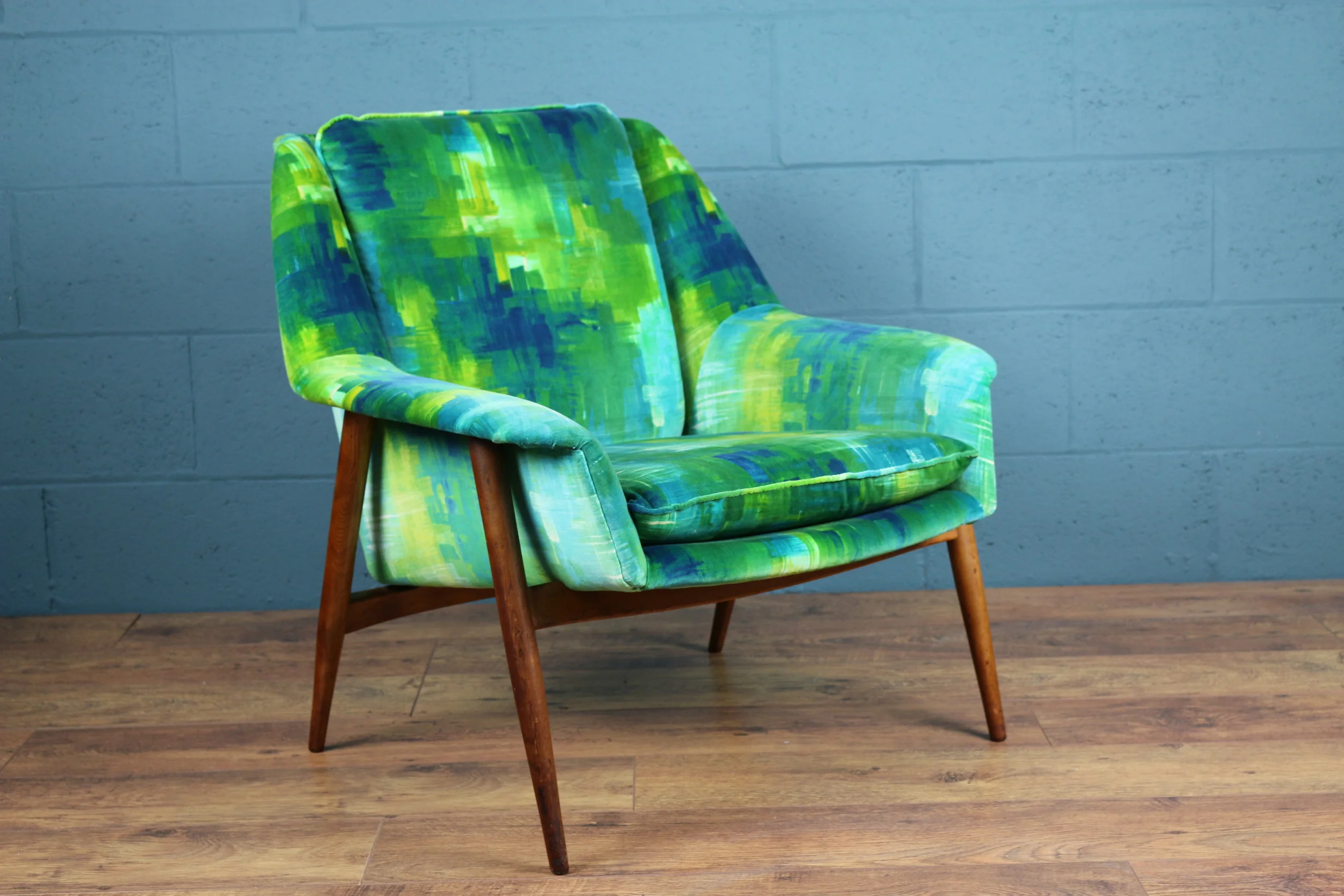 "New Menton" Parker Knoll armchair designed by Robin Howland 