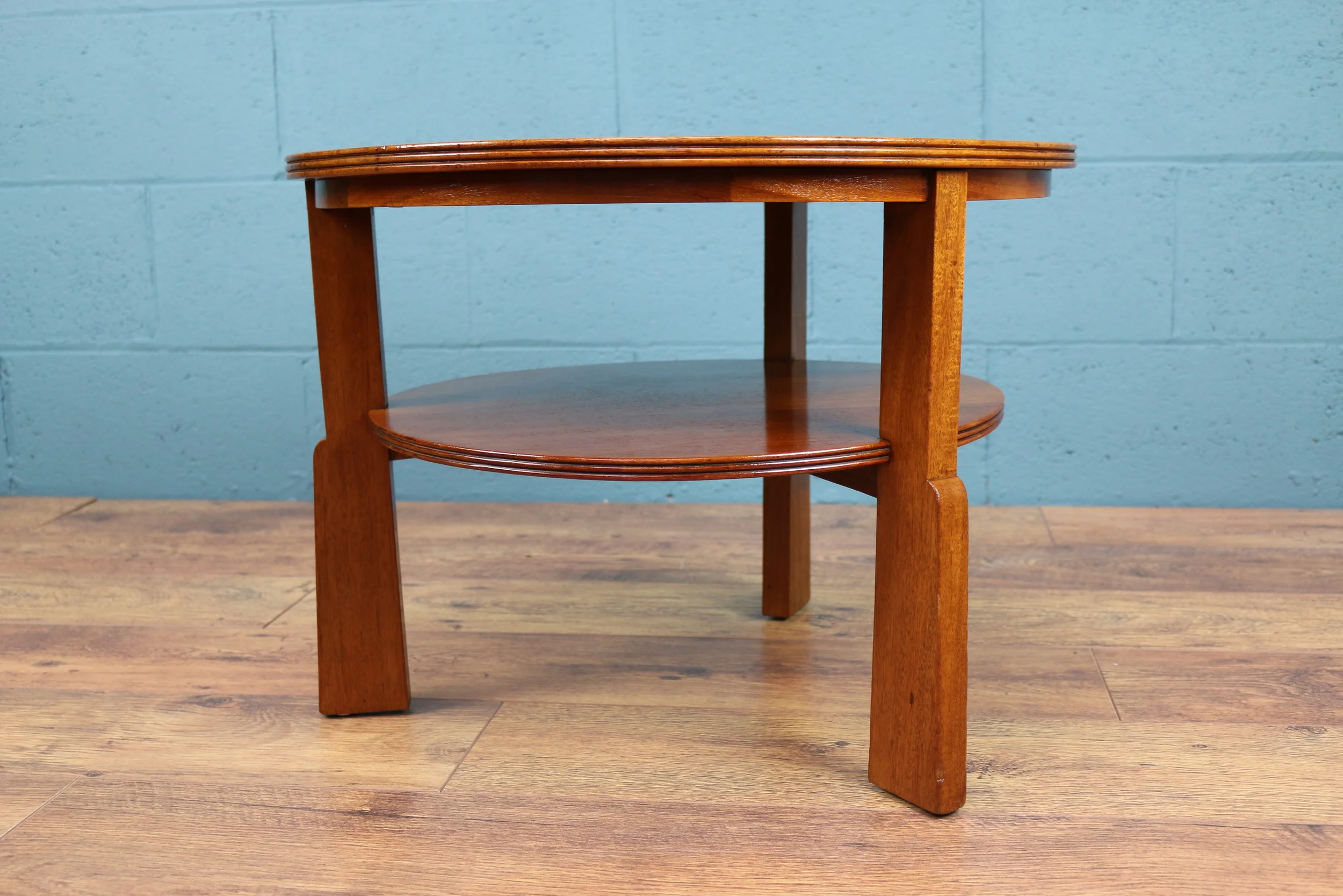 Gordon Russell oak gun stock table 