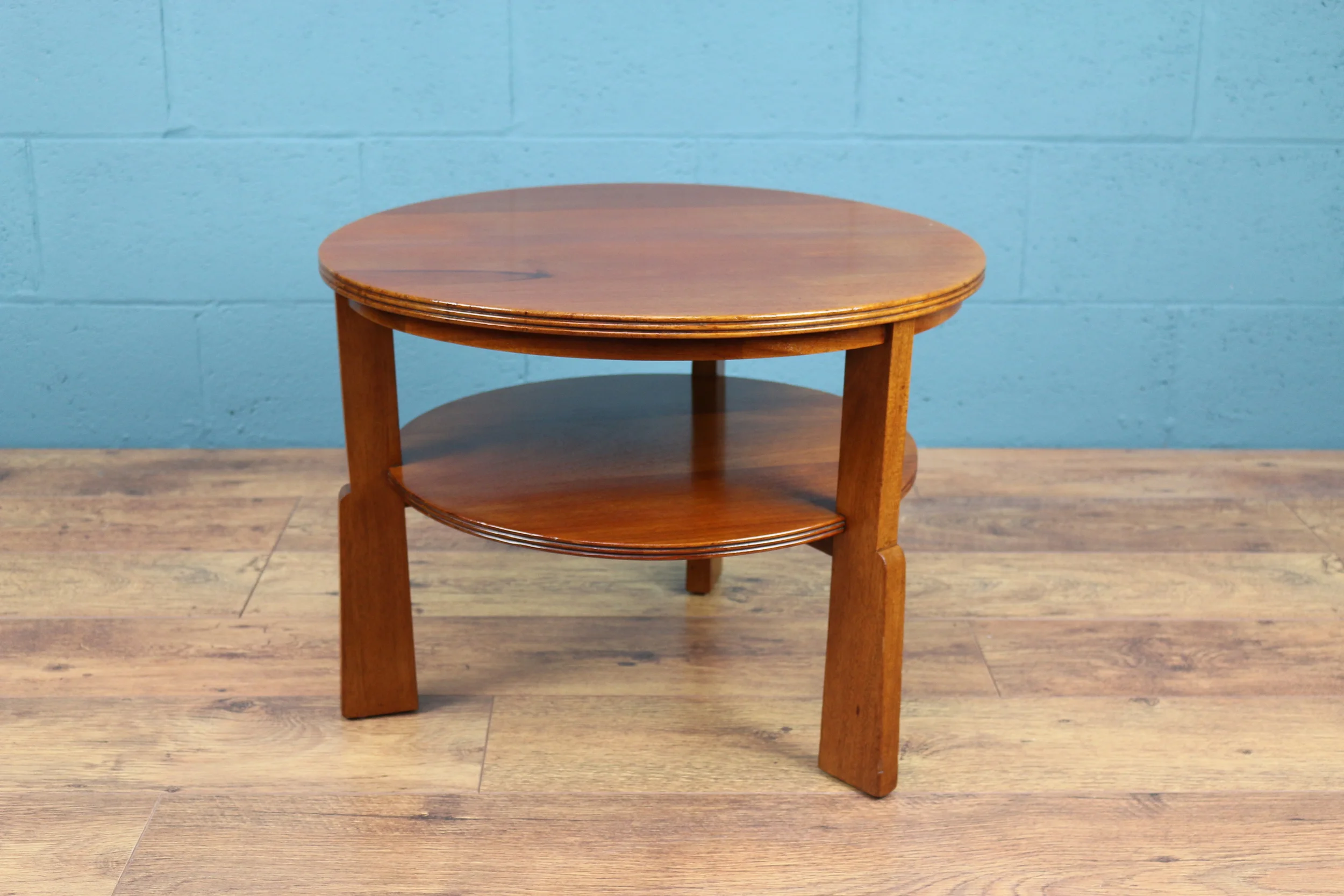 Gordon Russell oak gun stock table 