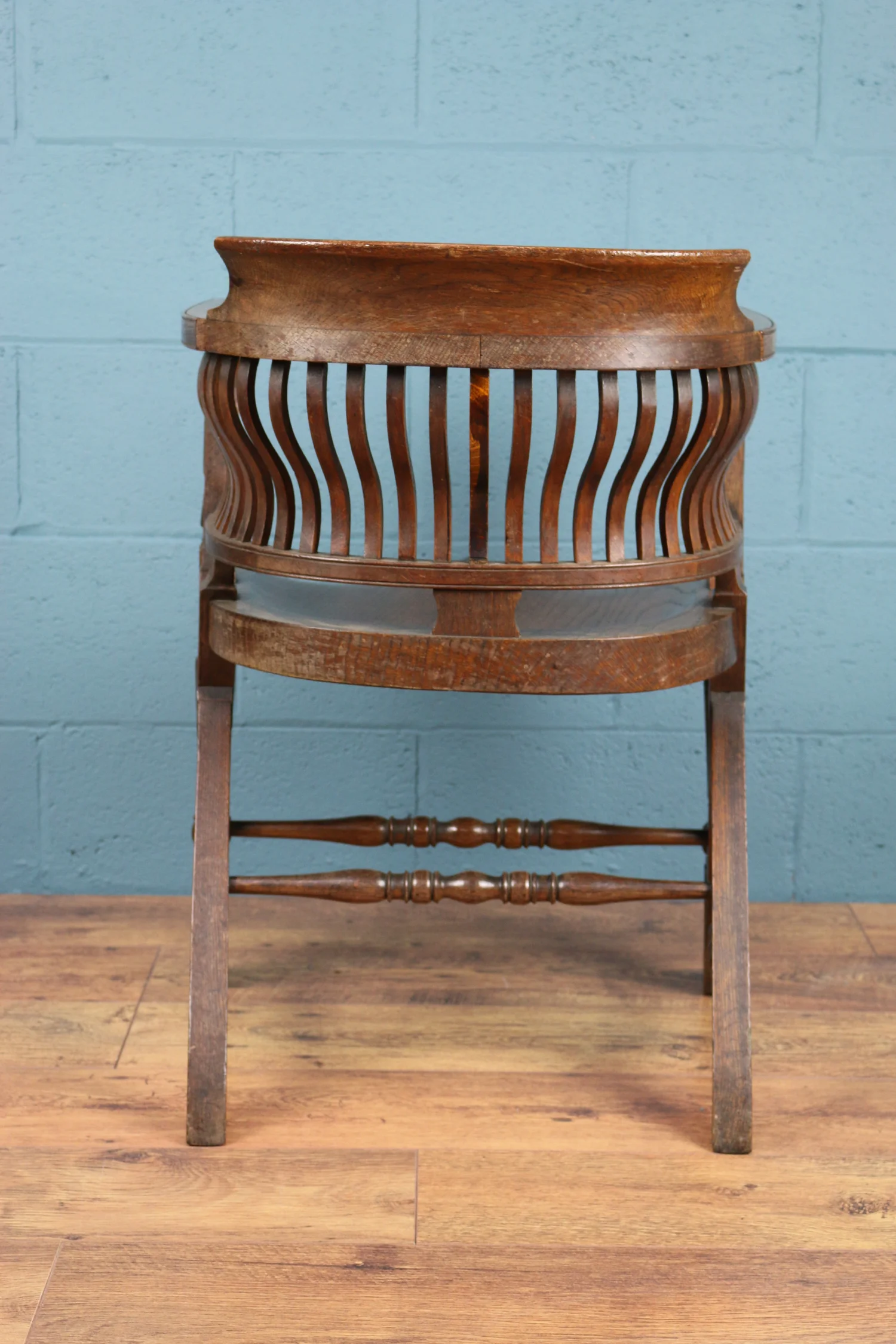 Arts and crafts desk chair by Hummerstone Bros, Leeds
