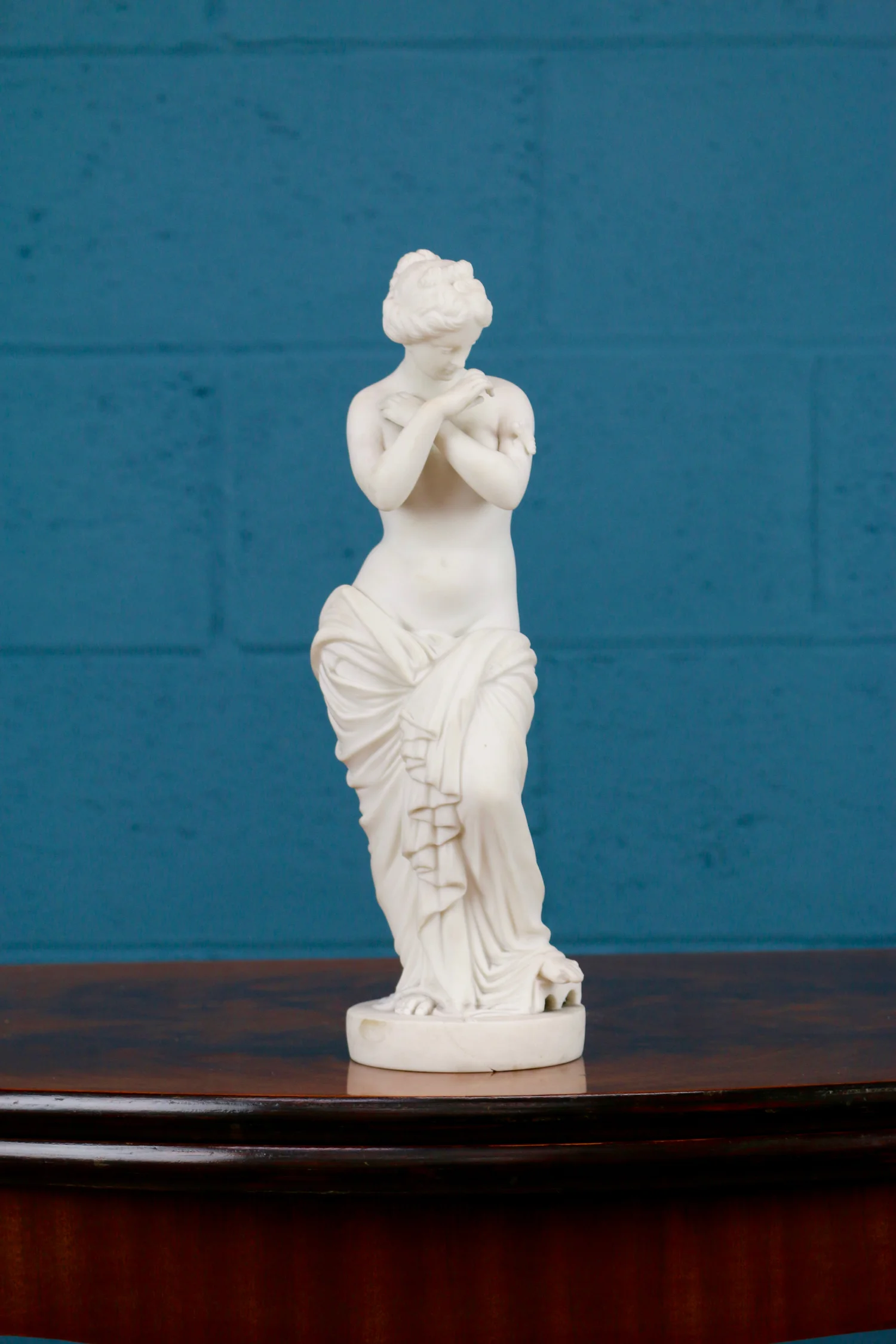Parian ware style figurine
