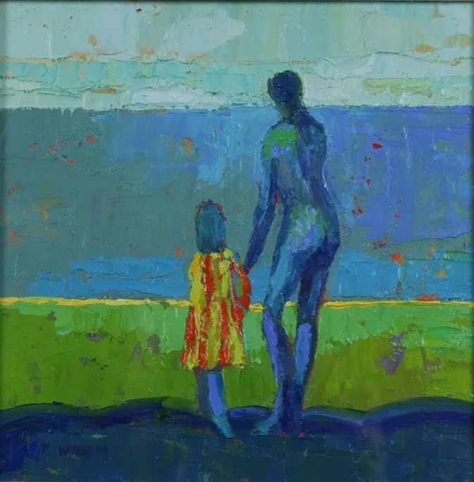Painting by Kirsty Wither