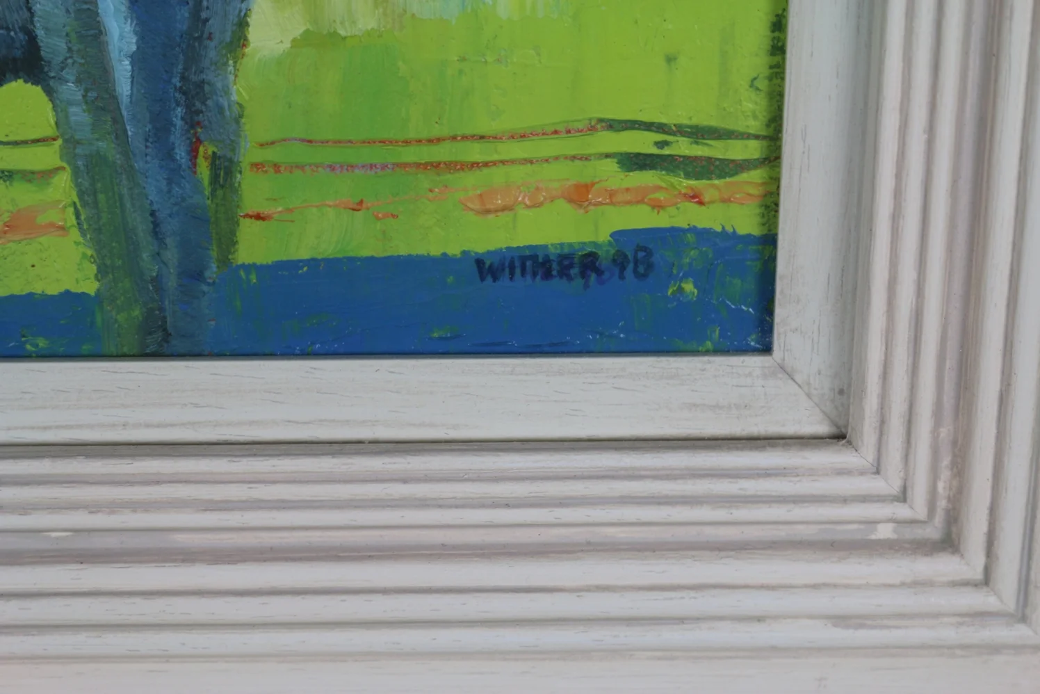 Painting by Kirsty Wither