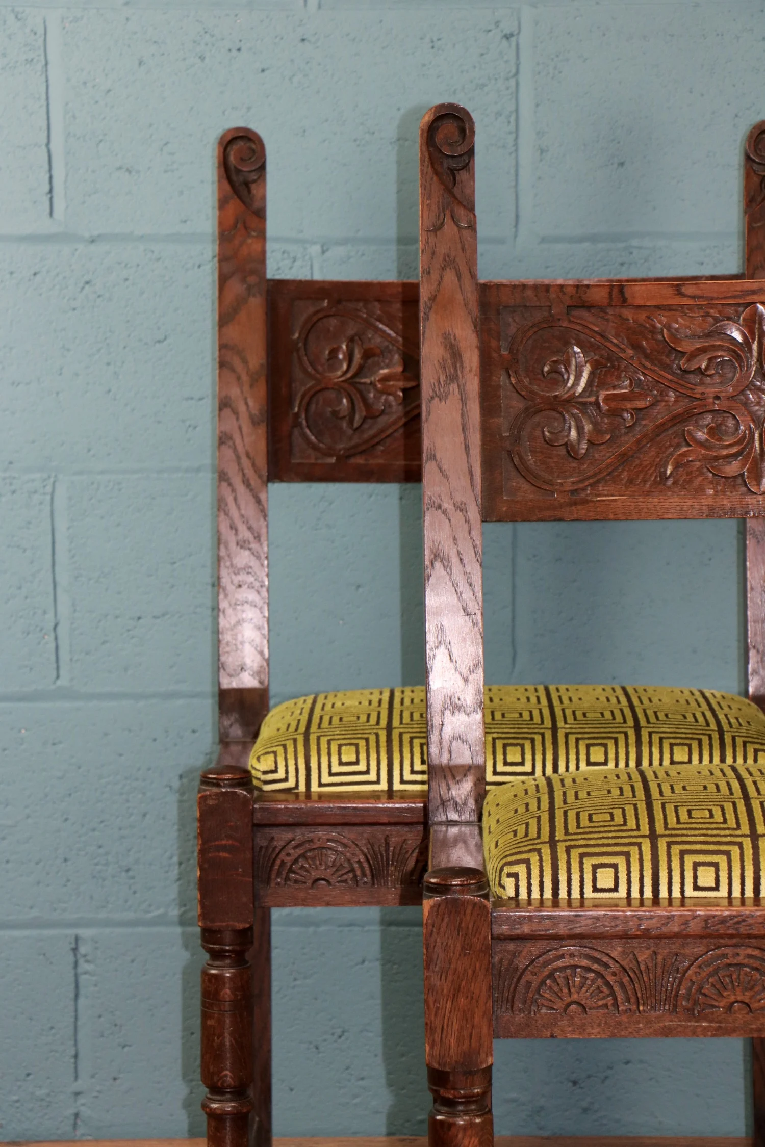 Liberty & Co oak chairs