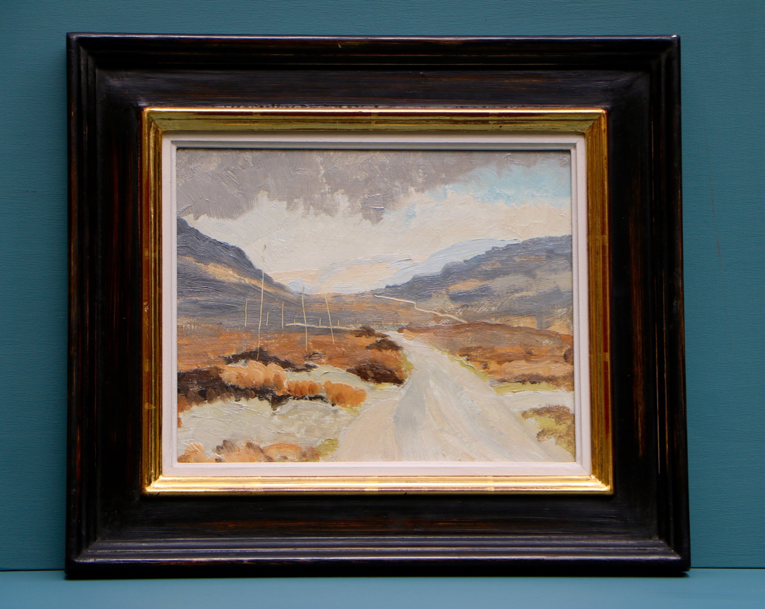 Painting by Luke Dillon-Mahon