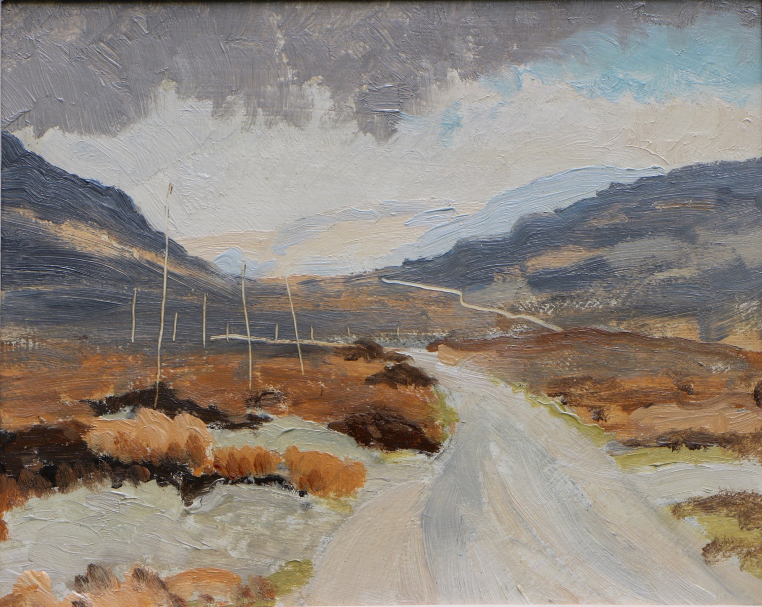 Painting by Luke Dillon-Mahon