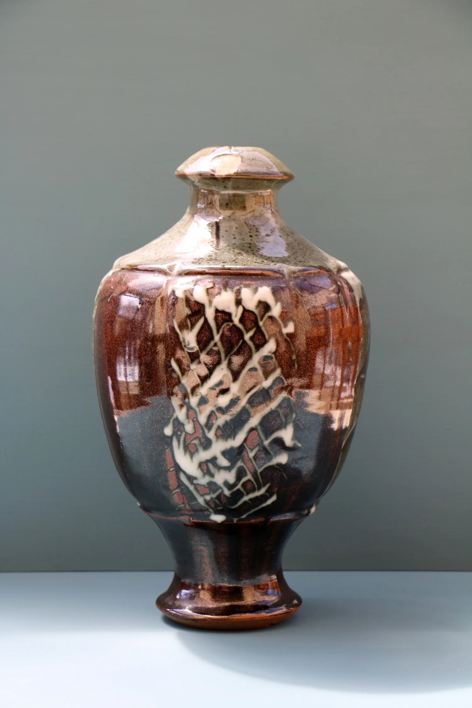 Studio art pottery vase