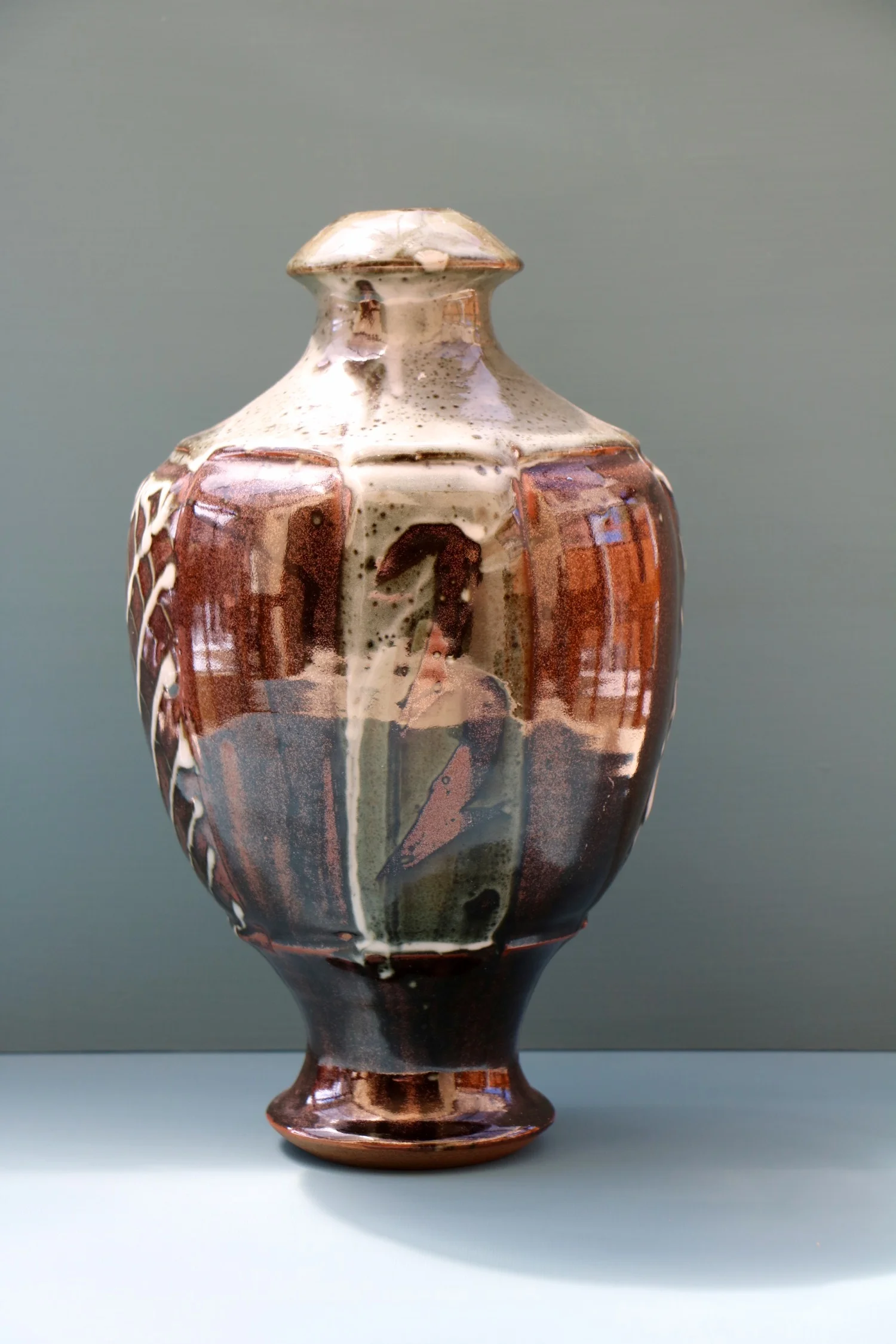Studio art pottery vase