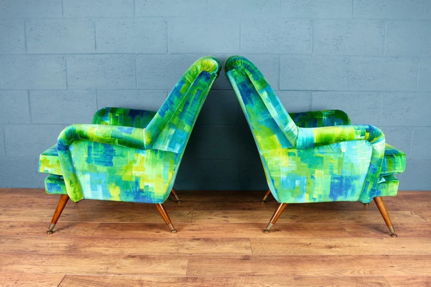 Pair of 1950s English mid century chairs