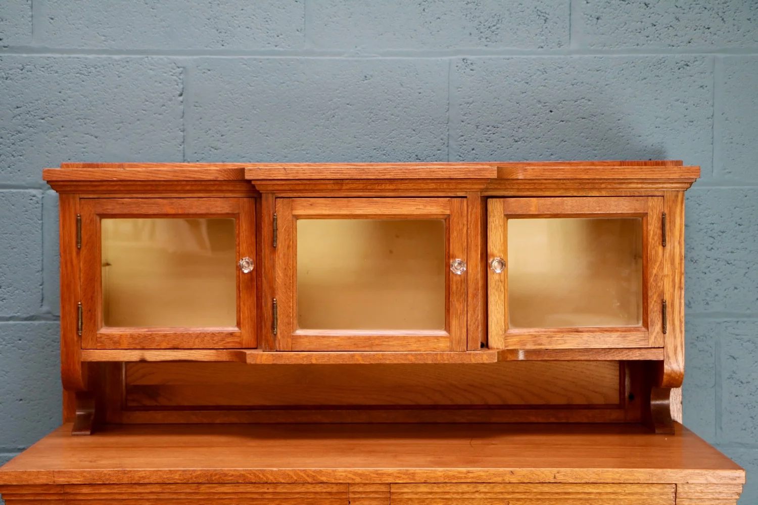 Antique oak dental cabinet, American Cabinet Co