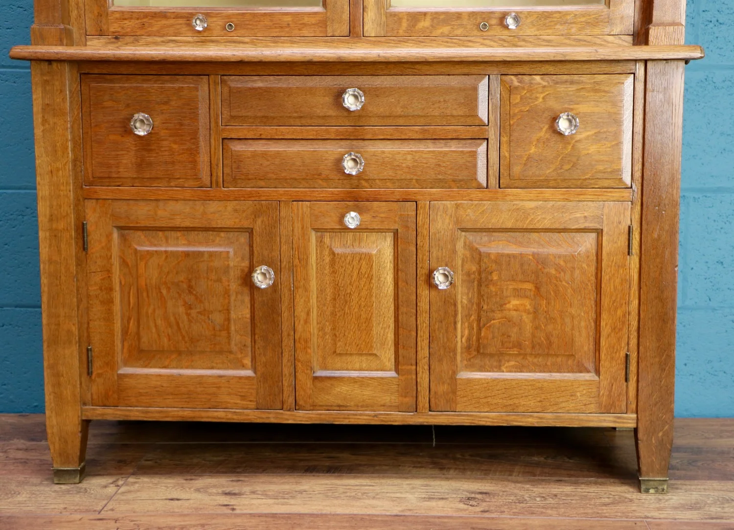 Antique oak dental cabinet, American Cabinet Co
